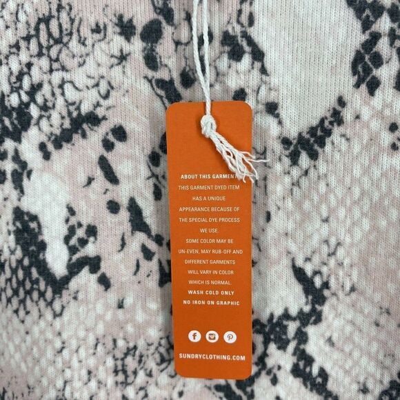 Sundry Shirt Snake Print Sweatshirt - Picture 4 of 7